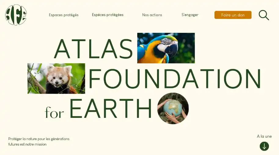 Miniature Atlas Foundation for Earth